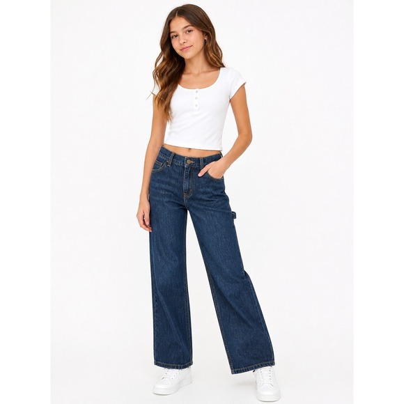 art class Other - Wide Leg Barrel Jeans Girls Size 14 Relaxed Straight